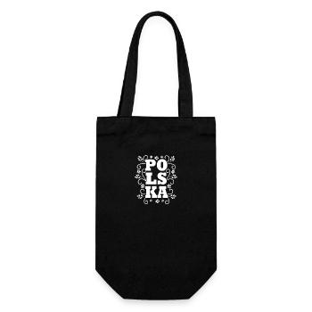 Poland Polish - Gift Bag for Bottles - black - Front