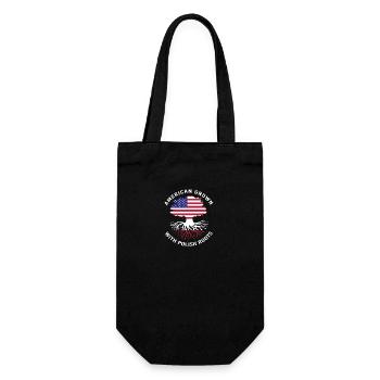 Poland Polish - Gift Bag for Bottles - black - Front