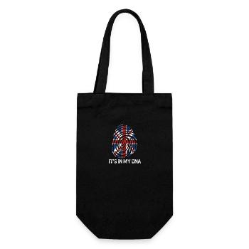 England - Geschenkbeutel für Flaschen - Schwarz - Vorne