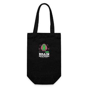 Traumatic brain injury - Gift Bag for Bottles - black - Front