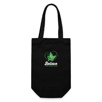 Traumatic brain injury - Gift Bag for Bottles - black - Front
