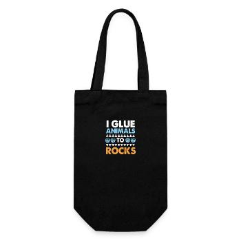 Aquarium Aquarist - Gift Bag for Bottles - black - Front