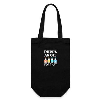 Huile essentielle - Sac à bouteille - noir - Devant