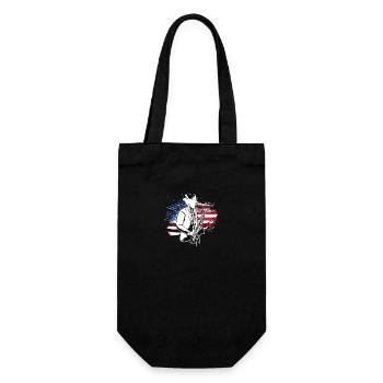 Saxophone Saxophonist - Gift Bag for Bottles - black - Front