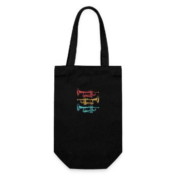 Trombone - Sac à bouteille - noir - Devant