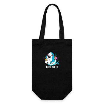 Pool Party - Gift Bag for Bottles - black - Front