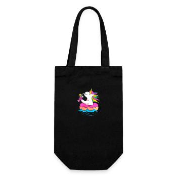 Pool Party - Gift Bag for Bottles - black - Front