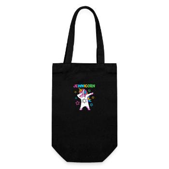 Hanukkah - Gift Bag for Bottles - black - Front