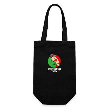 Portugal - Gift Bag for Bottles - black - Front