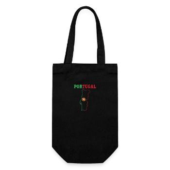 Portugal - Gift Bag for Bottles - black - Front