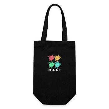 Maui Hawaii Hawaiian - Gift Bag for Bottles - black - Front