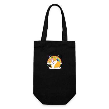 Guinea pig - Gift Bag for Bottles - black - Front