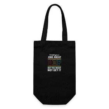 Cybersecurity Cyber Programmer Hacker - Gift Bag for Bottles - black - Front