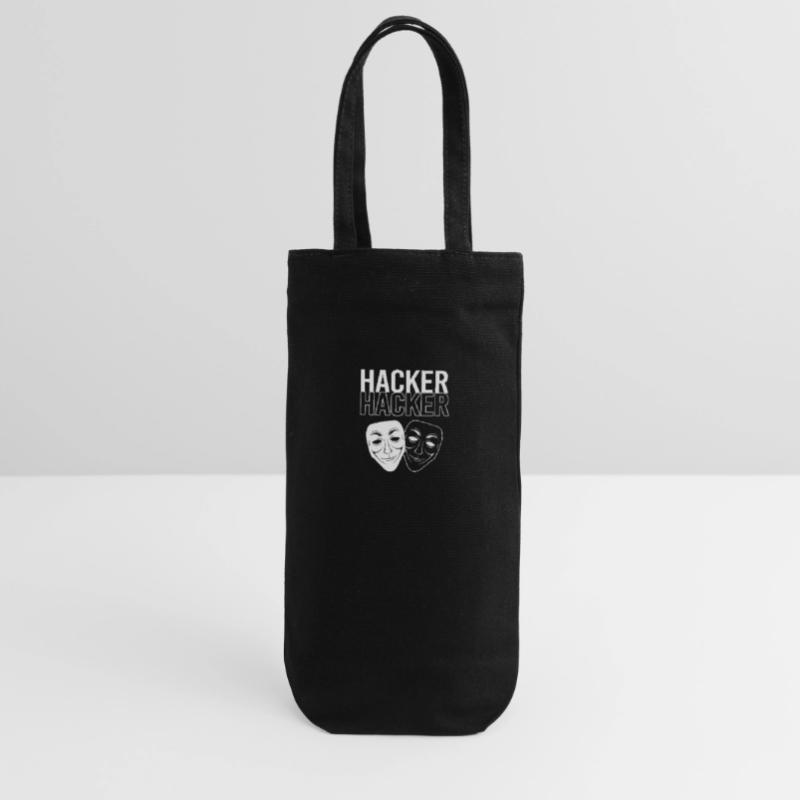 Cybersecurity Cyber Programmierer Hacker Geschenkbeutel für Flaschen
