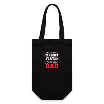 Clarinet - Gift Bag for Bottles - black - Front