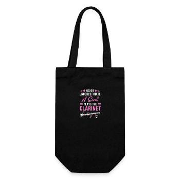 Clarinet - Gift Bag for Bottles - black - Front