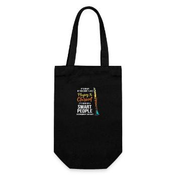 Clarinet - Gift Bag for Bottles - black - Front