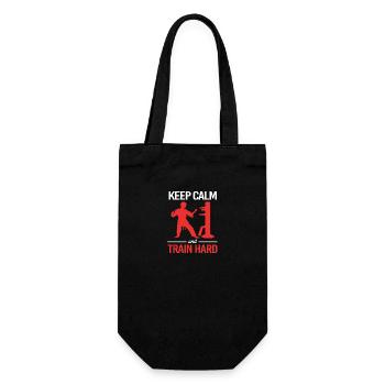 Wing Chun - Gift Bag for Bottles - black - Front