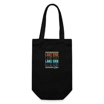 Great Lakes - Geschenkbeutel für Flaschen - Schwarz - Vorne