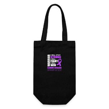 Crohn's disease - Gift Bag for Bottles - black - Front