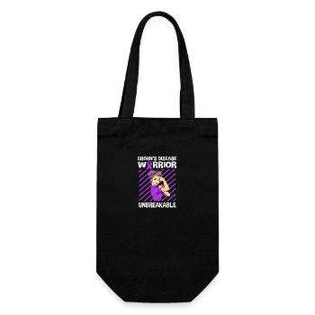 Crohn's disease - Gift Bag for Bottles - black - Front