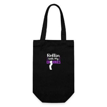 Crohn's disease - Gift Bag for Bottles - black - Front