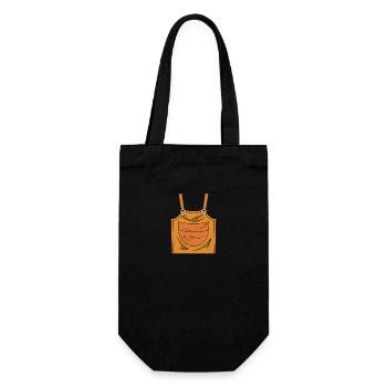Farmer Farmer Farmer's Wife Farm - Gift Bag for Bottles - black - Front