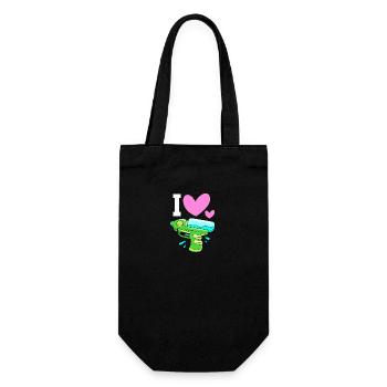 Water pistol - Gift Bag for Bottles - black - Front