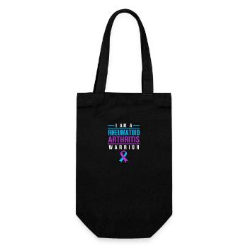 Rheumatism Arthritis - Gift Bag for Bottles - black - Front