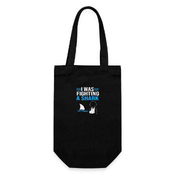 Broken Arm Bone Fracture - Gift Bag for Bottles - black - Front