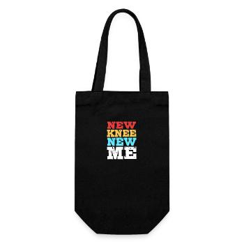 Knee Surgery - Gift Bag for Bottles - black - Front
