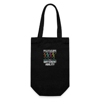 Knee Surgery - Gift Bag for Bottles - black - Front