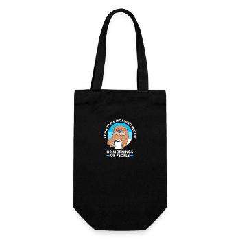 Otter - Gift Bag for Bottles - black - Front