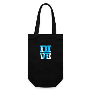 Dive - Gift Bag for Bottles - black - Front