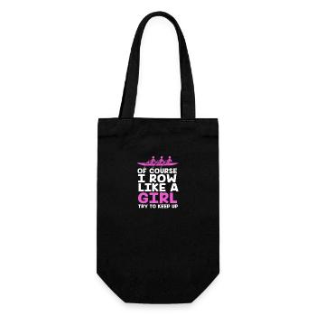 Rowing Team Rowing Rowing Rowing Boat Rowers - Gift Bag for Bottles - black - Front