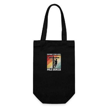 Pole Dance - Gift Bag for Bottles - black - Front