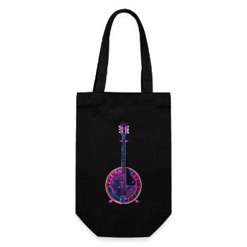 Banjo - Gift Bag for Bottles - black - Front