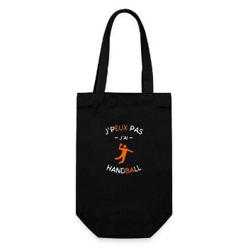 J peux pas j ai Handball - Sac à bouteille - noir - Devant
