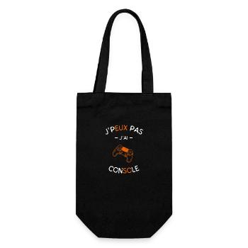 J peux pas j ai console - Sac à bouteille - noir - Devant