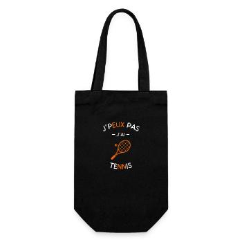 J Peux Pas J Ai Tennis - Sac à bouteille - noir - Devant