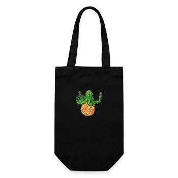 Ananas - Sac à bouteille - noir - Devant