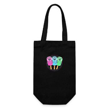 Pool Party - Gift Bag for Bottles - black - Front