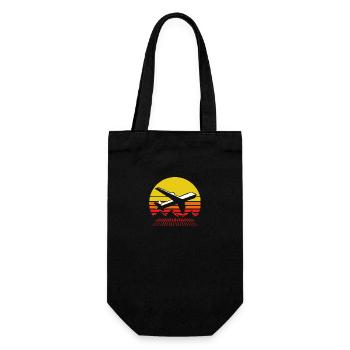 Pilote d’avion - Sac à bouteille - noir - Devant
