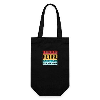 Retraité Retraité Retraité - Sac à bouteille - noir - Devant