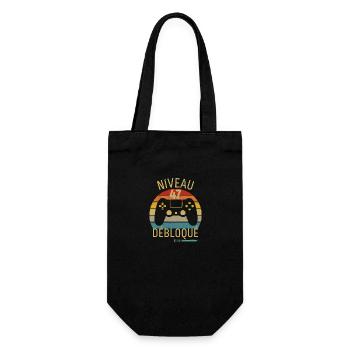 Niveau 47 Débloqué - Sac à bouteille - noir - Devant