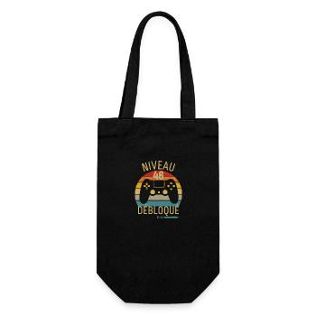 Niveau 46 Débloqué - Sac à bouteille - noir - Devant