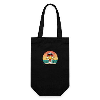 Goose - Gift Bag for Bottles - black - Front