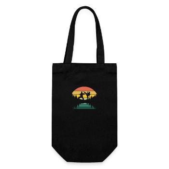Jiu Jitsu Self Defense - Gift Bag for Bottles - black - Front