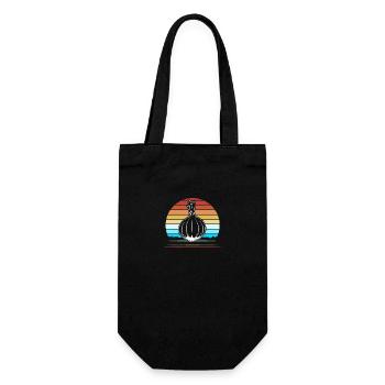 Onion - Gift Bag for Bottles - black - Front