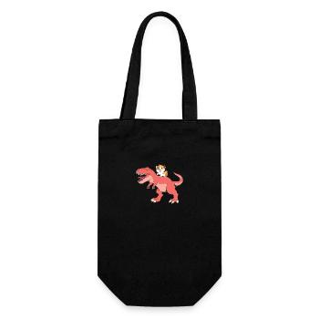 Guinea pig - Gift Bag for Bottles - black - Front